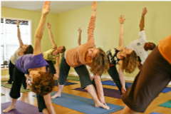 Fitness Yoga Class Exercise
