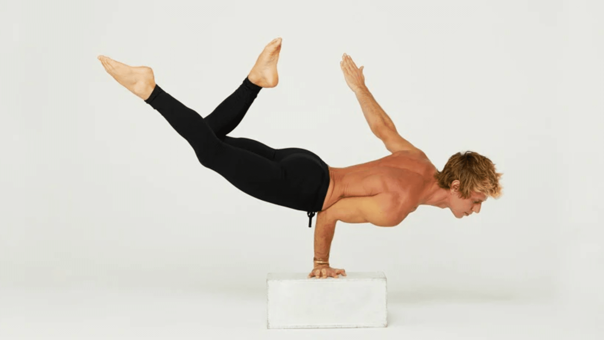 One Arm Peacock Pungu Mayurasana