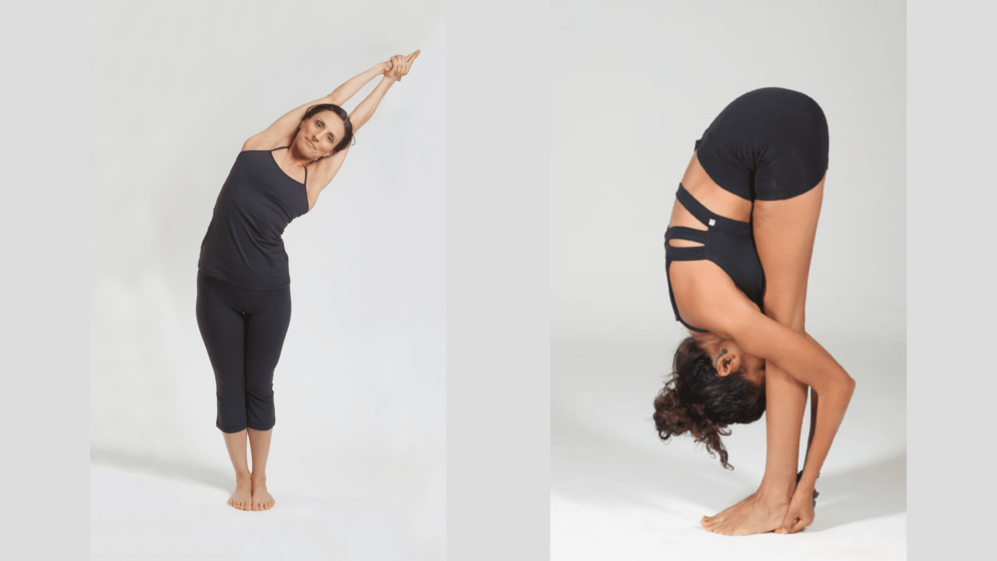 2 half moon with hands to feet ardha chandrasana pada hastasana