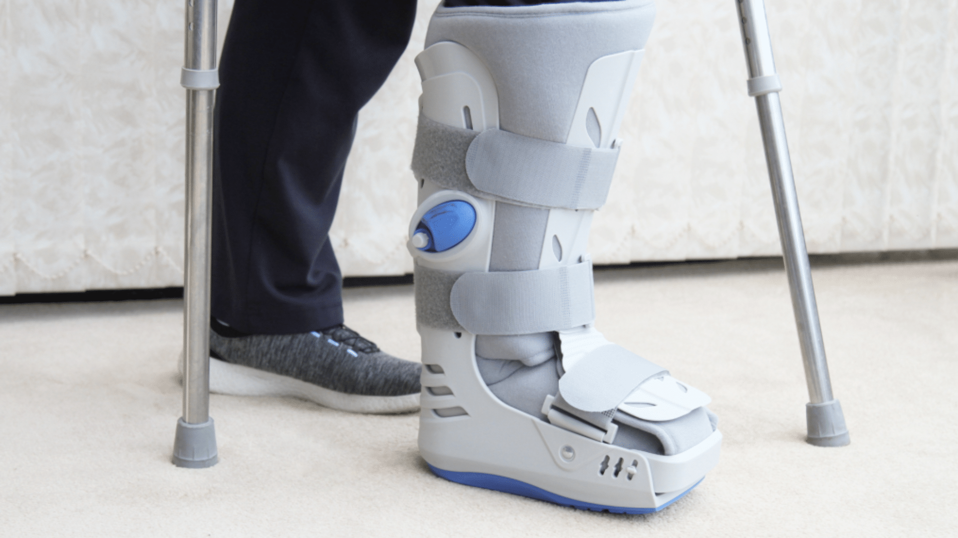 a walking boot