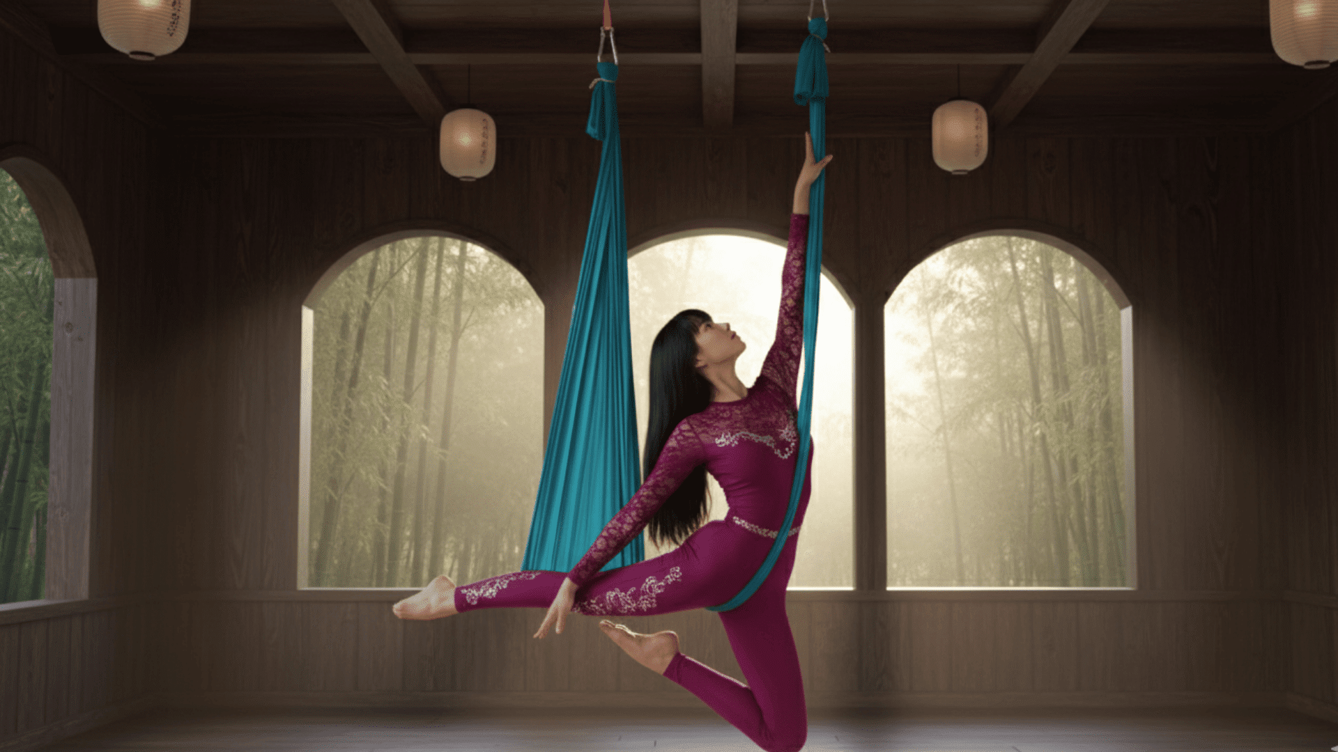 aerial yoga