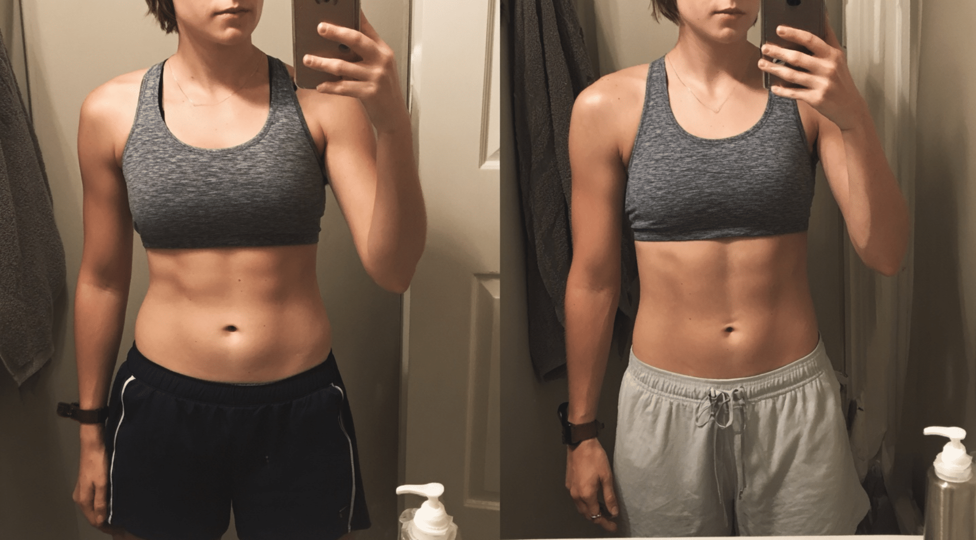 clear signs of gaining muscle and losing fat in your body