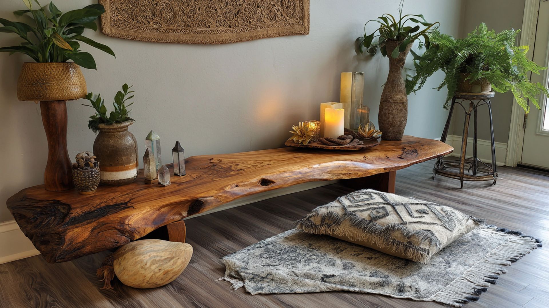 diy meditation bench