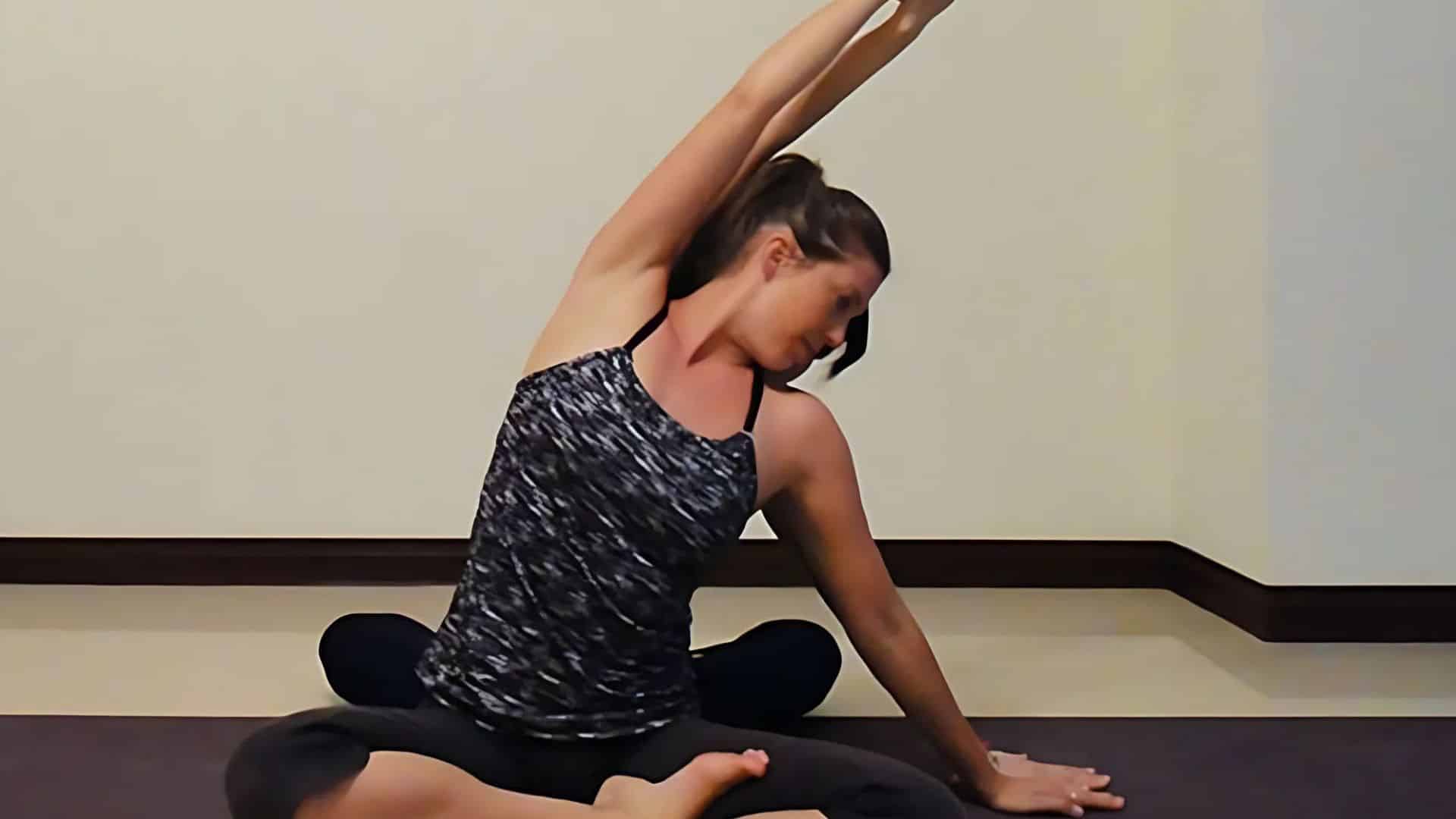 double seated side bend