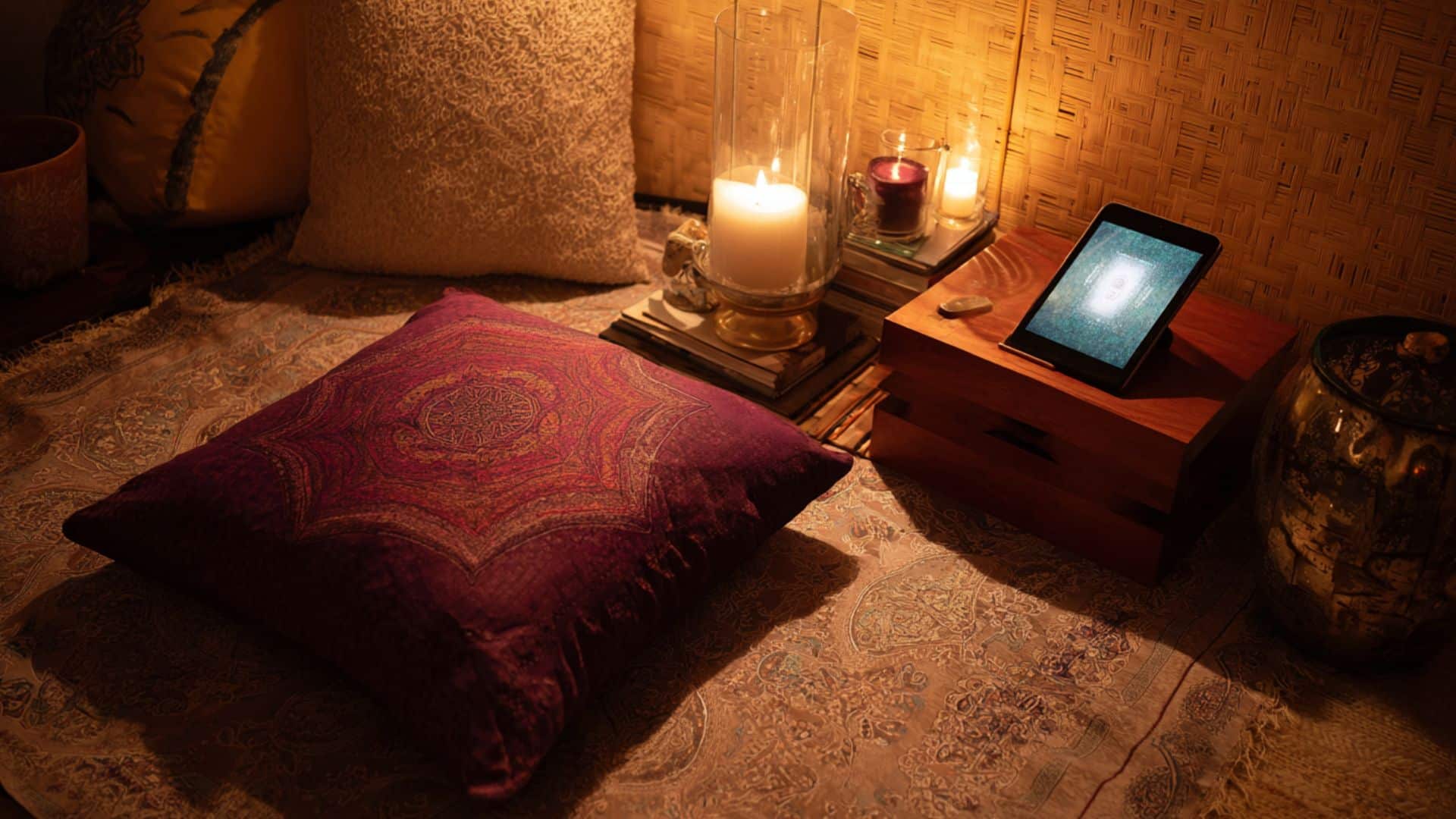 guided meditation tech space