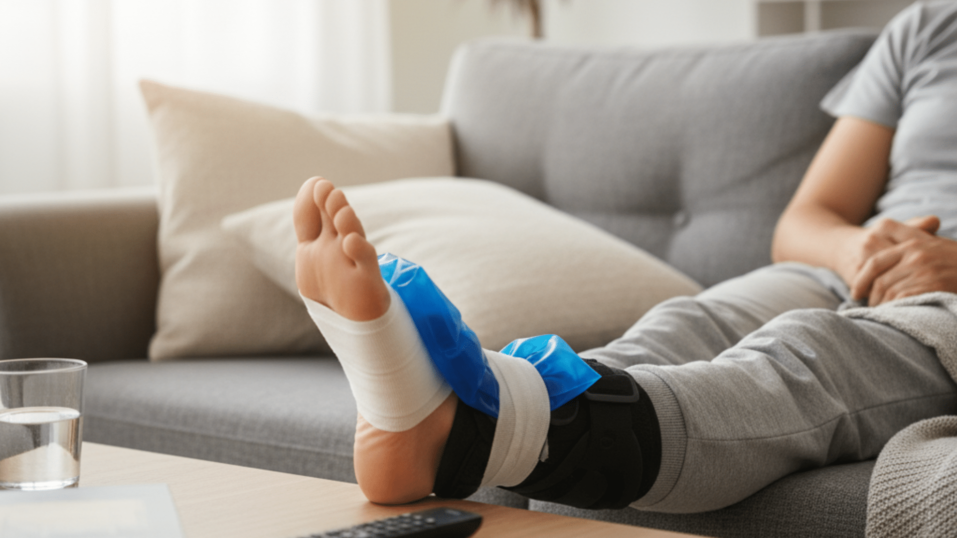 high ankle sprain recovery time