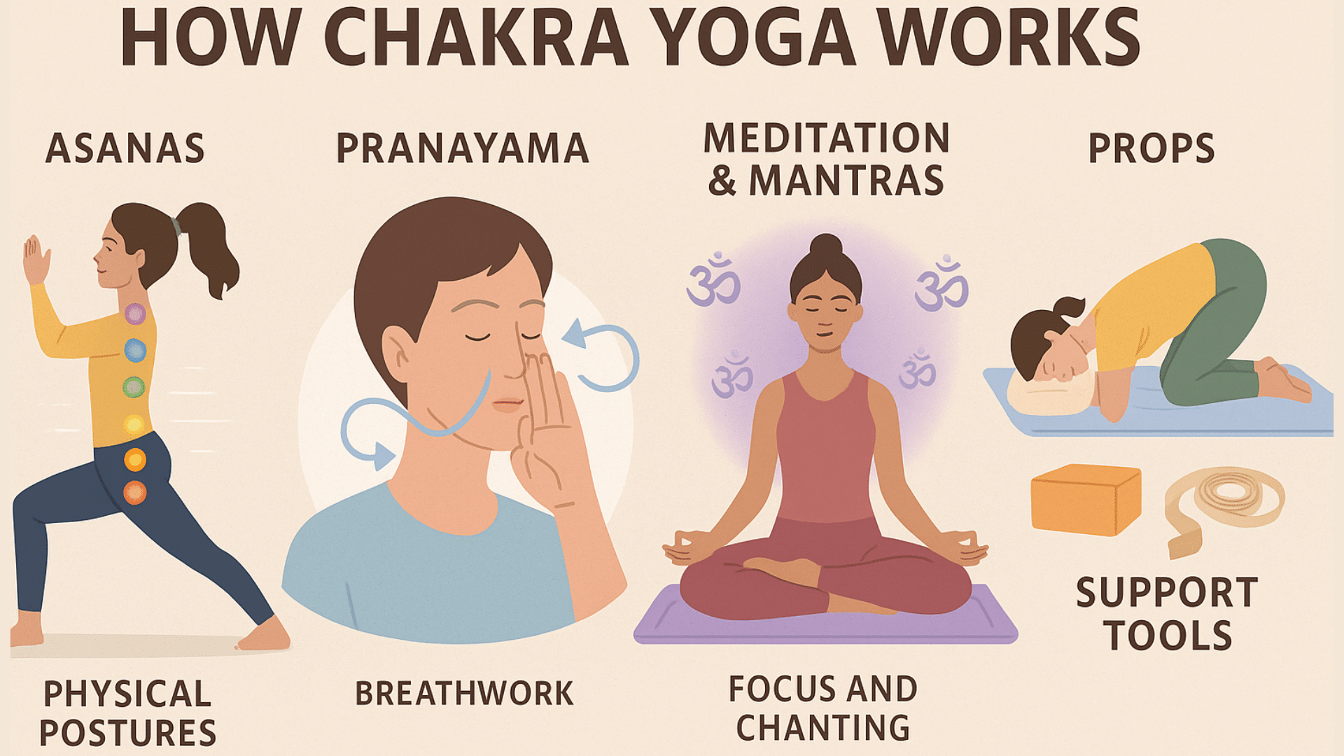 how chakra yoga works