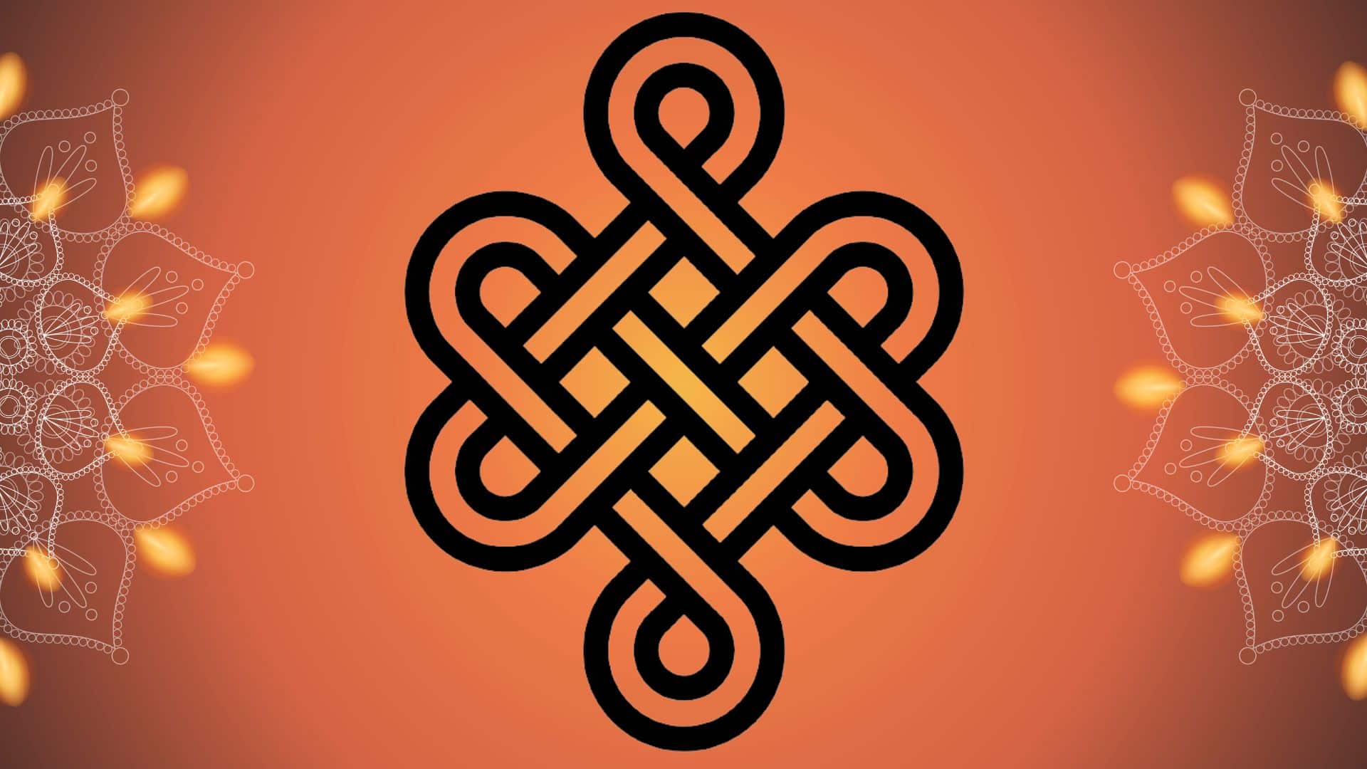 infinity knot yoga symbol