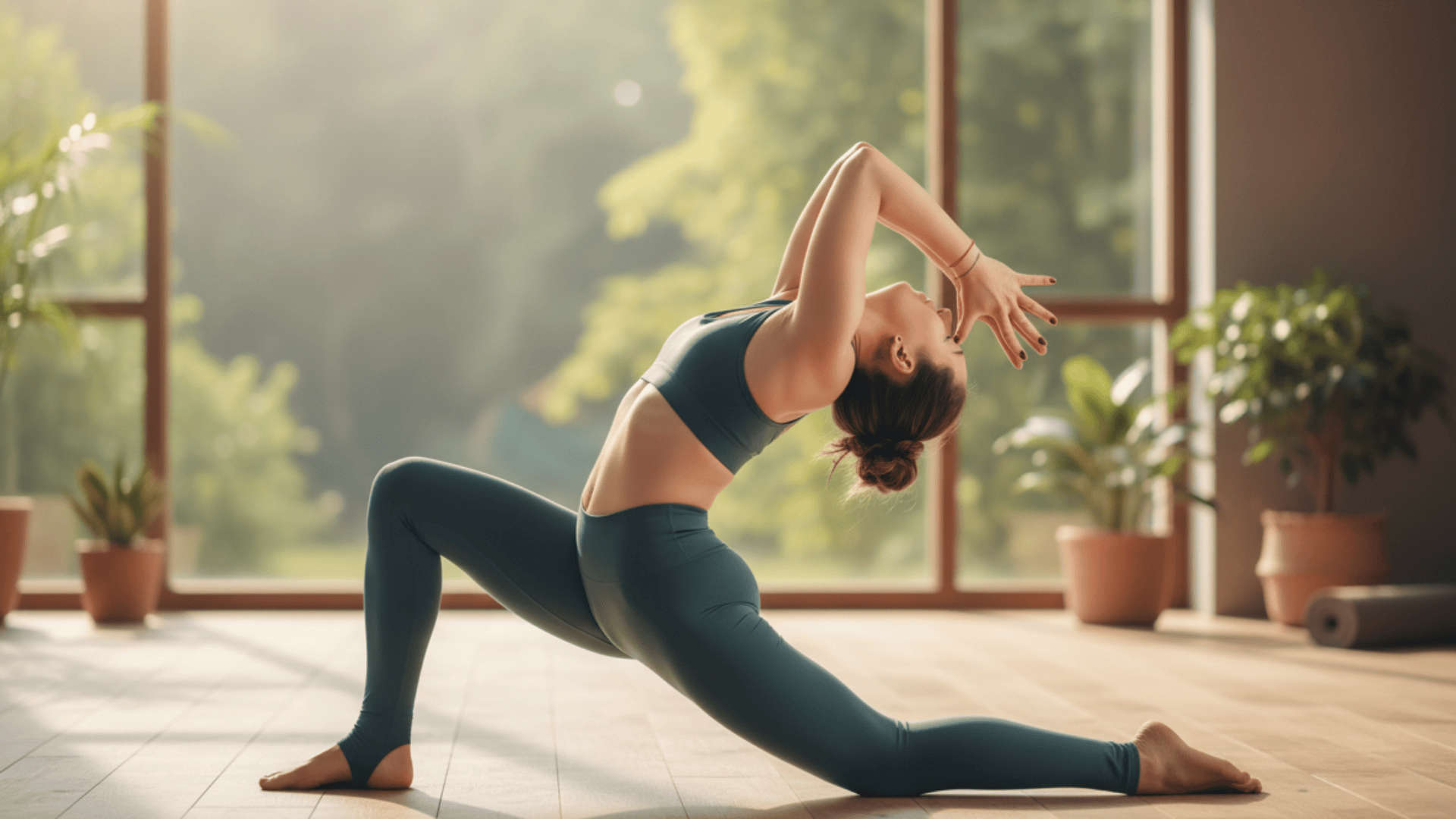 low lunge anjaneyasana