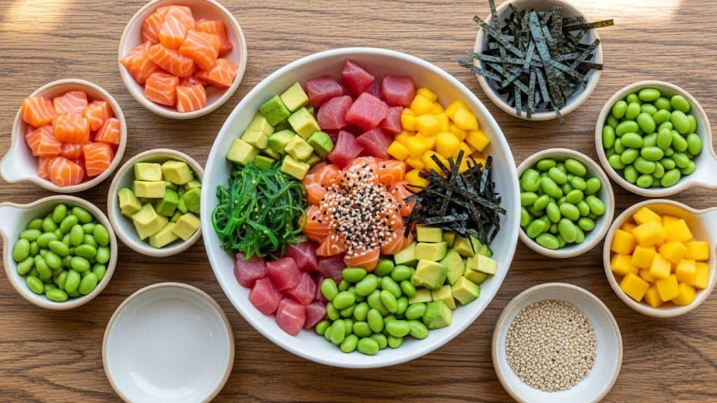 poke bowl nutrition facts before you order