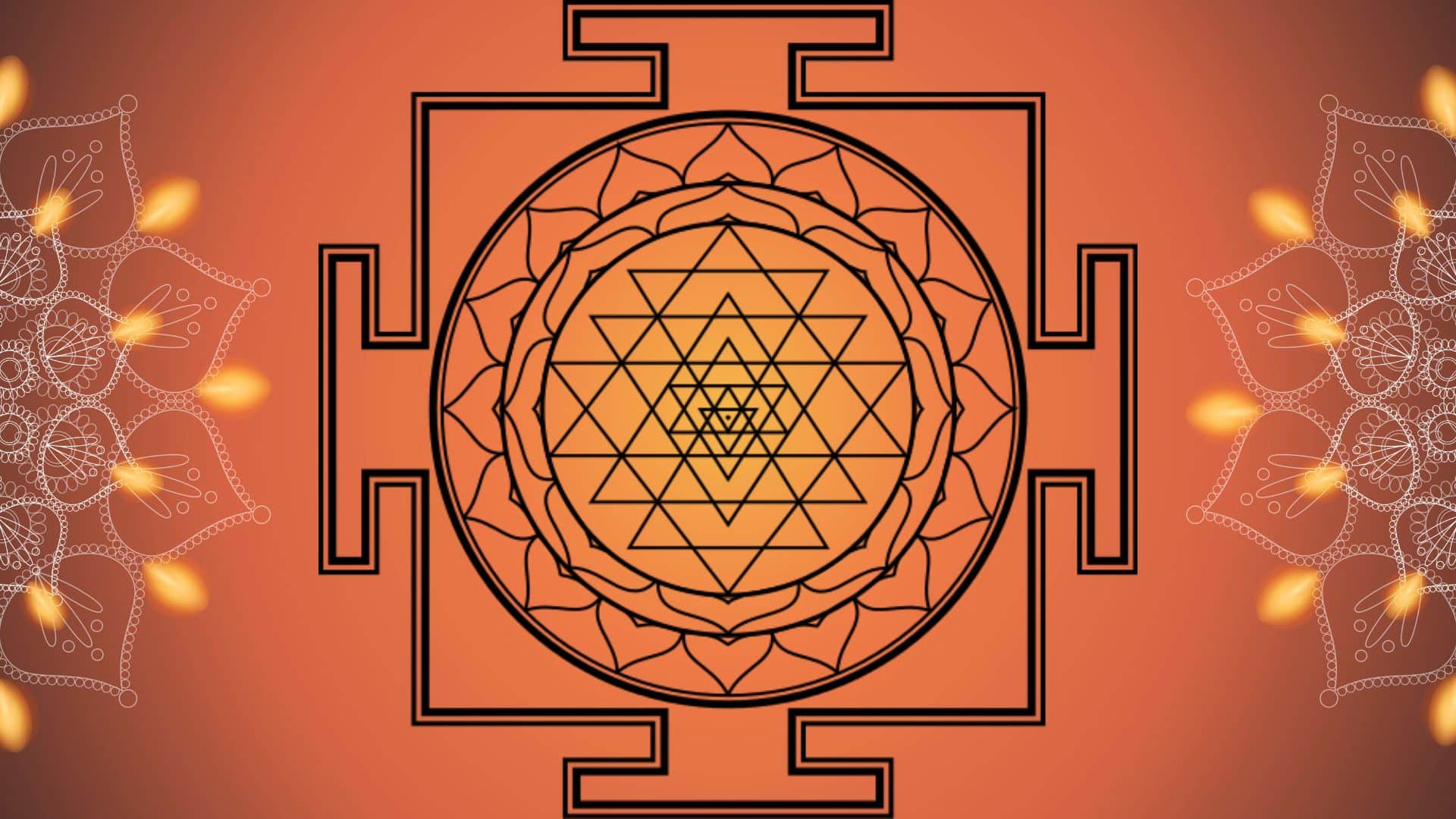 sri yantra yoga symbol