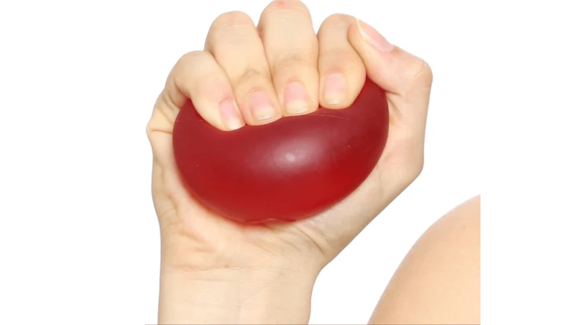 stress ball squeeze