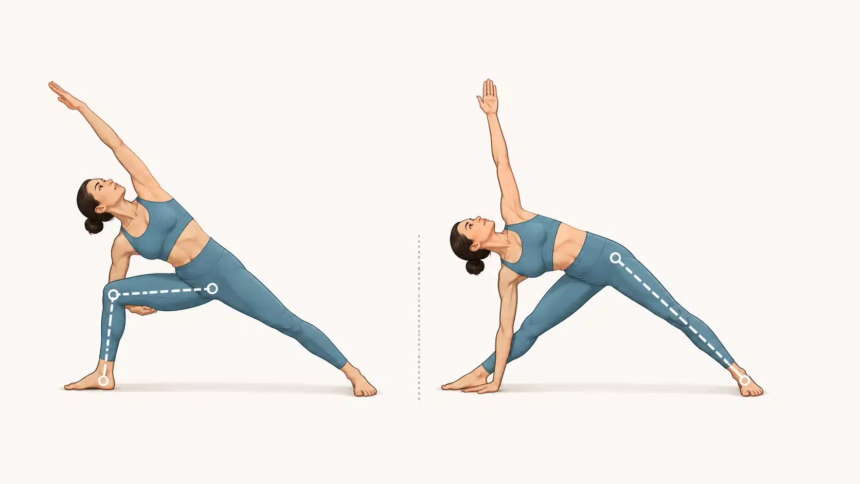 extended side angle pose and triangle comparison