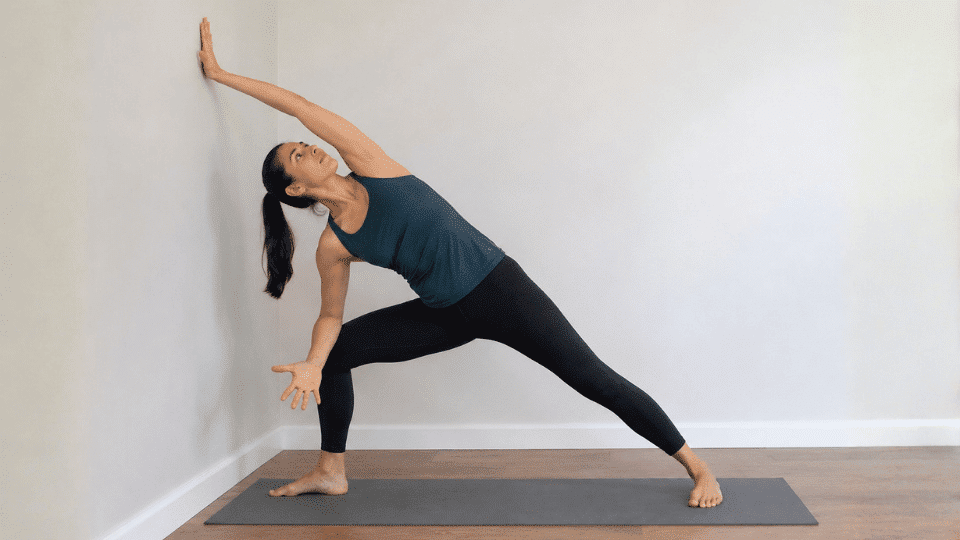 extended-side-angle-pose-wall-shoulder-support