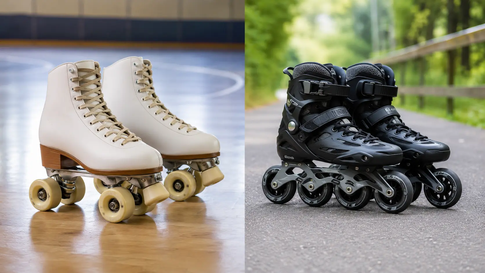 roller skates and inline skates