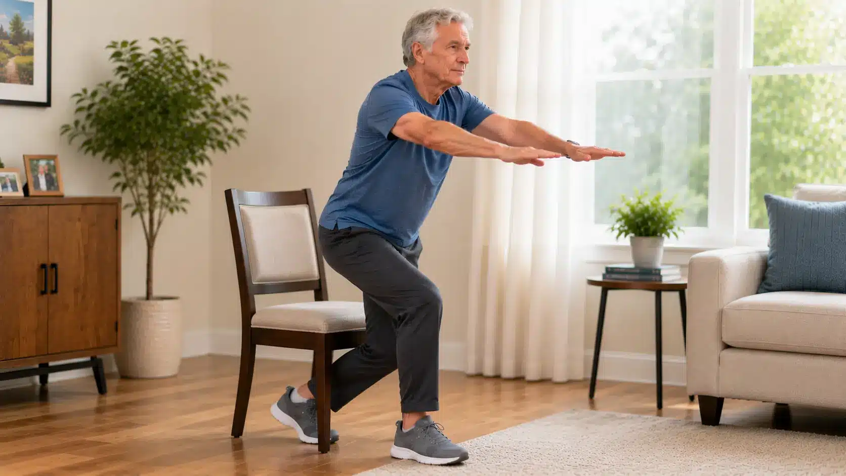 _staggered stance sit to stand